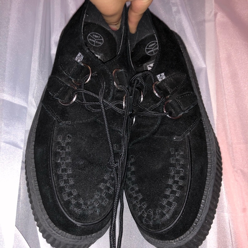 T.U.K Suede Mondo Creepers